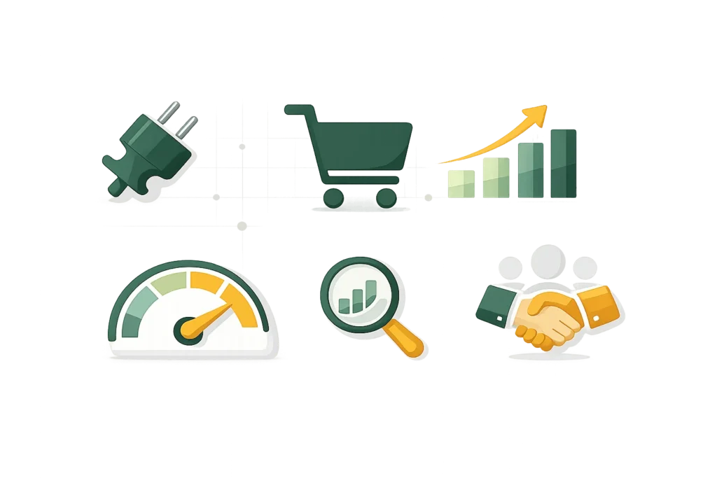 Specjalizacje: WordPress, WooCommerce i techniczne SEO – ilustracja